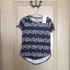 NWT Oshkosh Short Sleeve Floral Tshirt